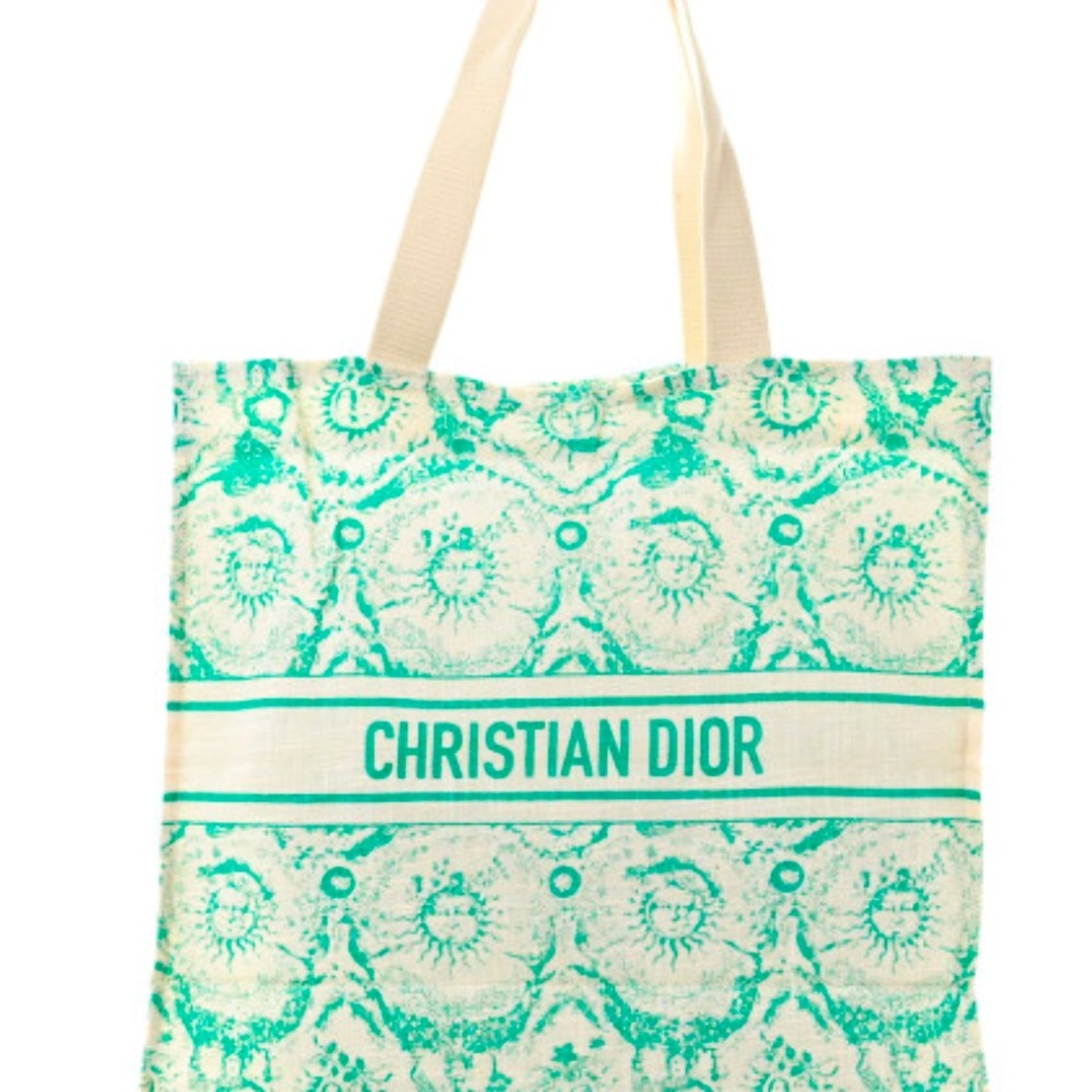 Dior Turquoise Tote